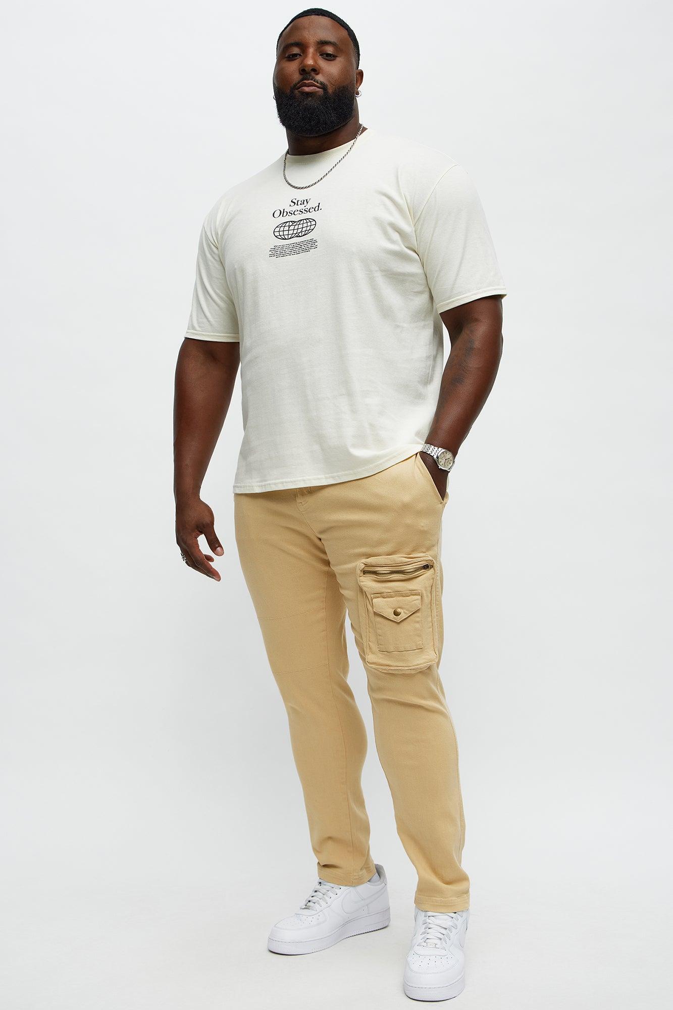 Been Knowing Cargo Twill Pants - Khaki Male Product Image