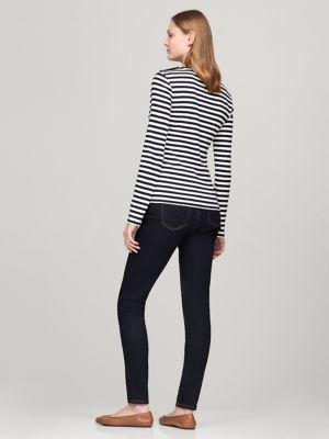 Stripe Gold-Button Favorite T-Shirt Product Image