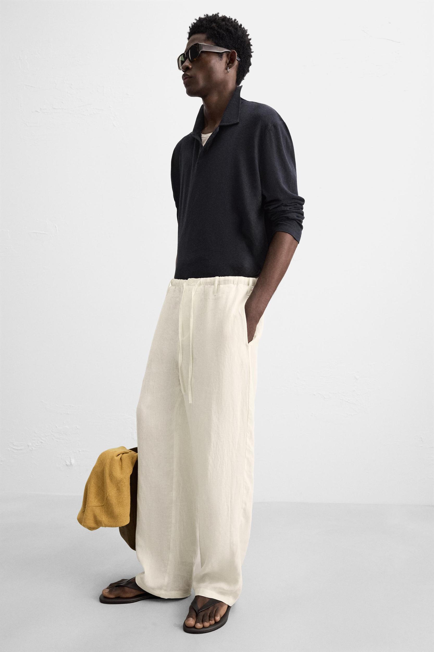100% LINEN PANTS Product Image