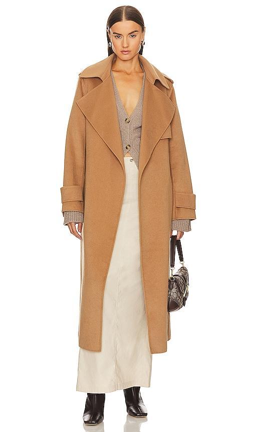 Margaret Wool Trench Coat Product Image