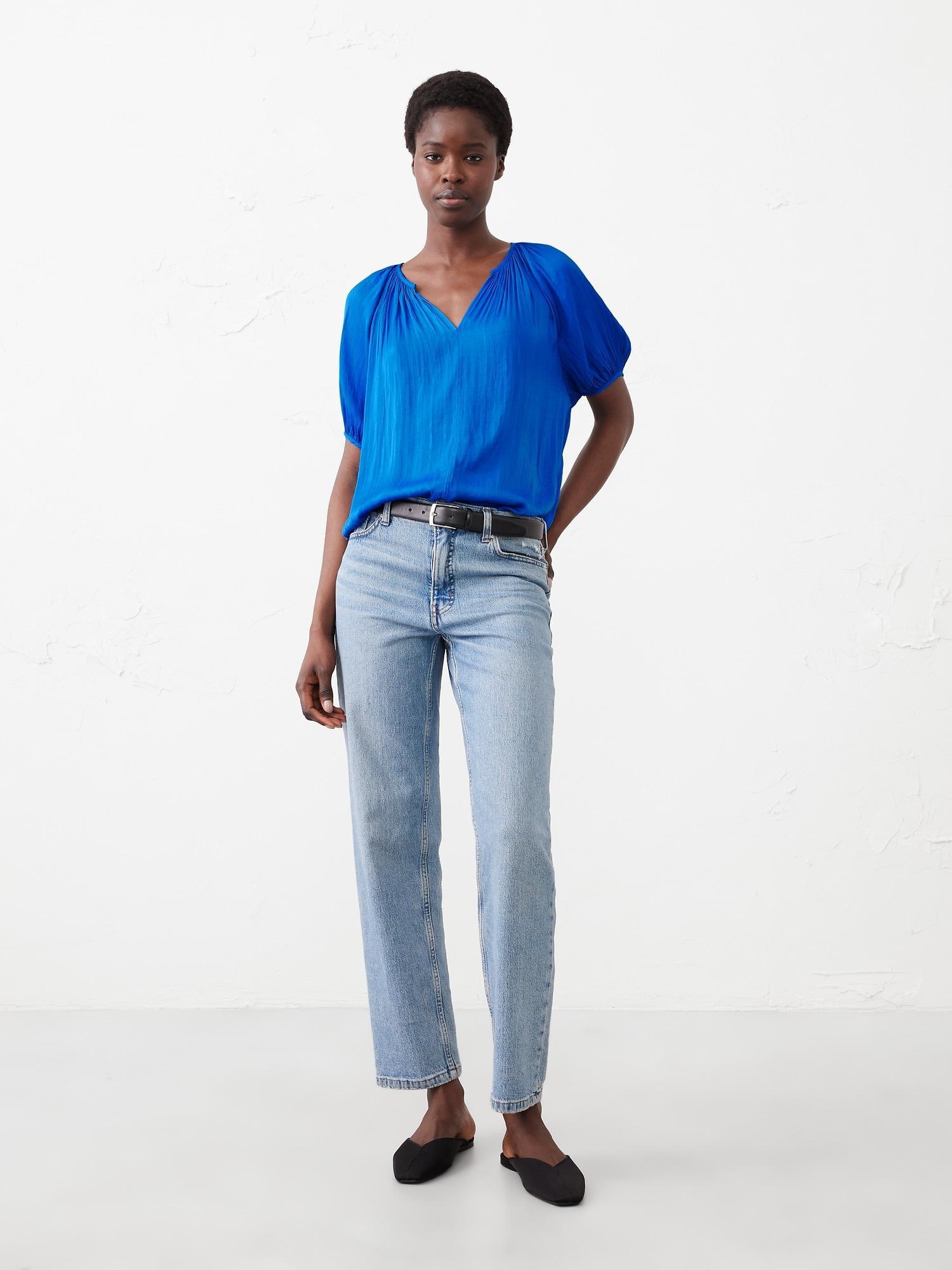 Crushed Pleated Top Product Image