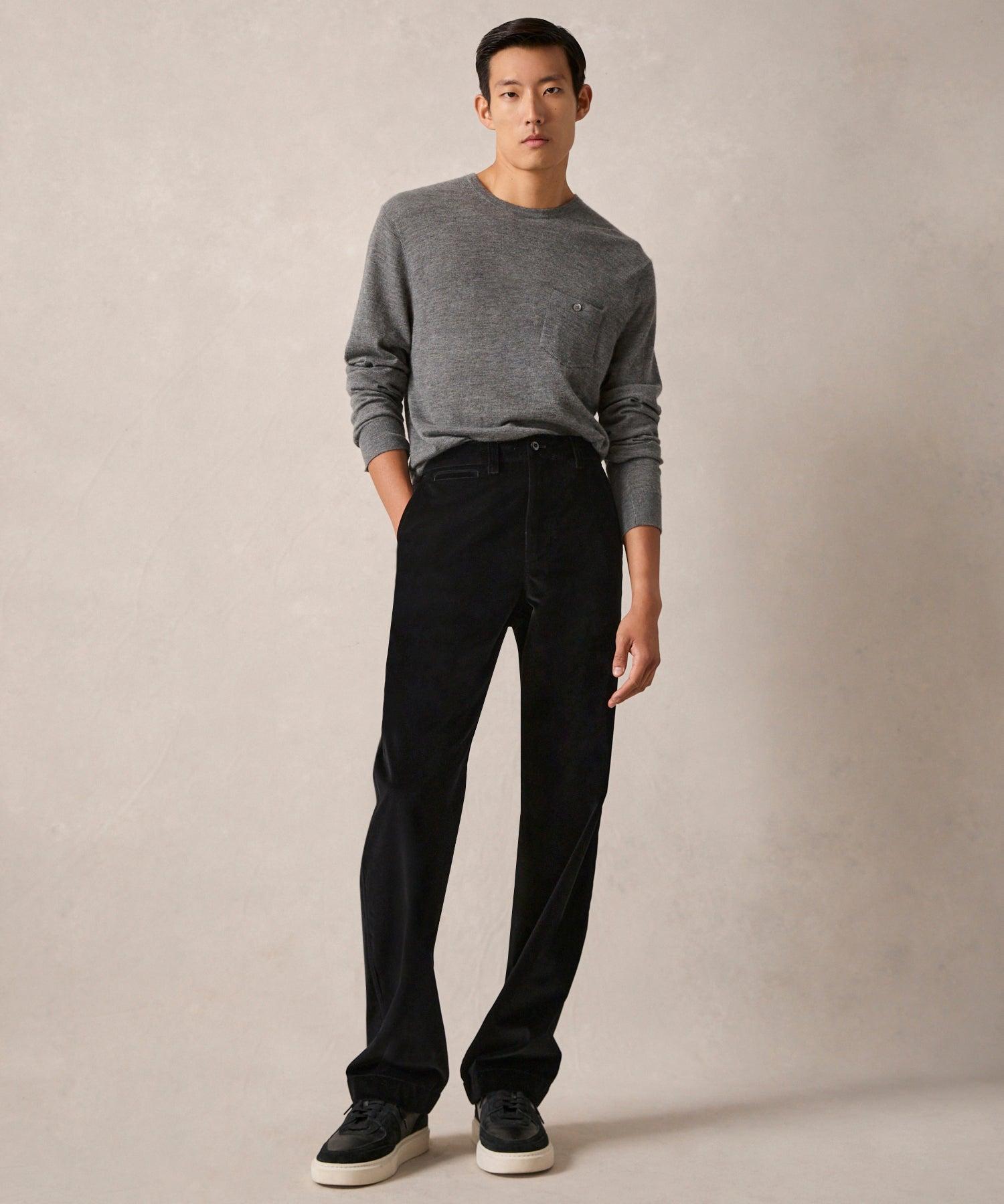 Mens Tencel Stretch 5-Pocket Pants Product Image