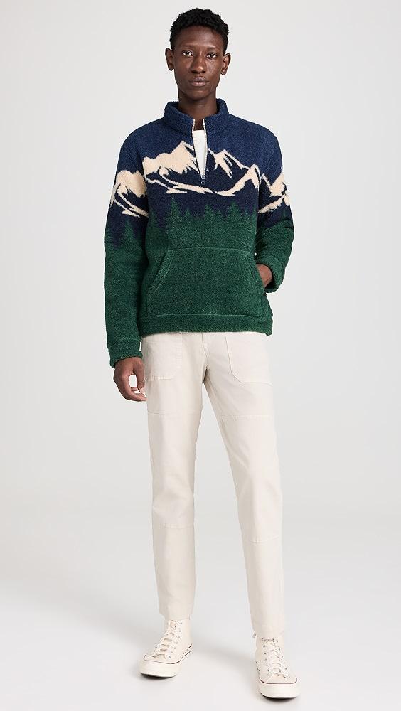 Marine Layer Archive Alpine Sherpa Pullover | Shopbop Product Image