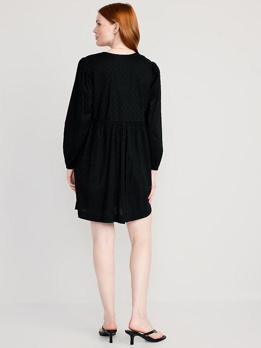 Clip-Dot Mini Swing Dress Product Image