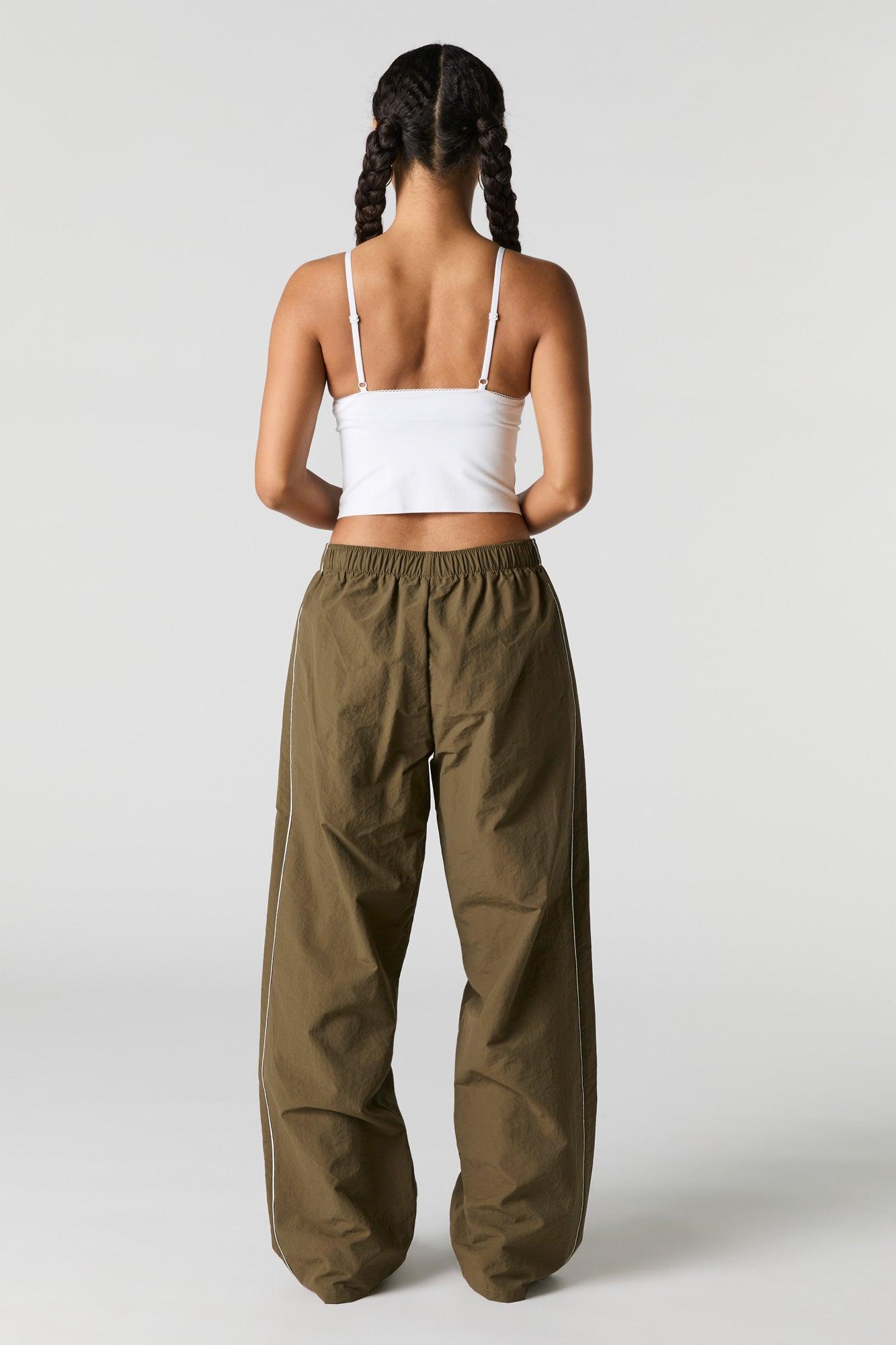 Nylon Wide Leg Pant Female Product Image