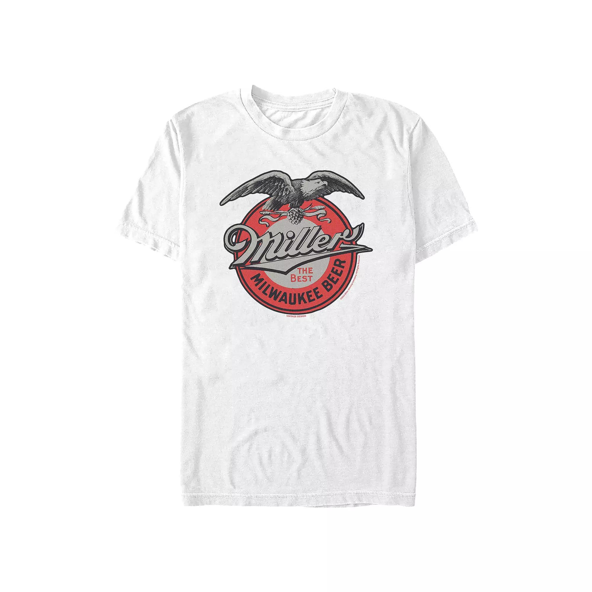 Men's Coors Light Retro Label Graphic Tee, Size: Large, White Product Image