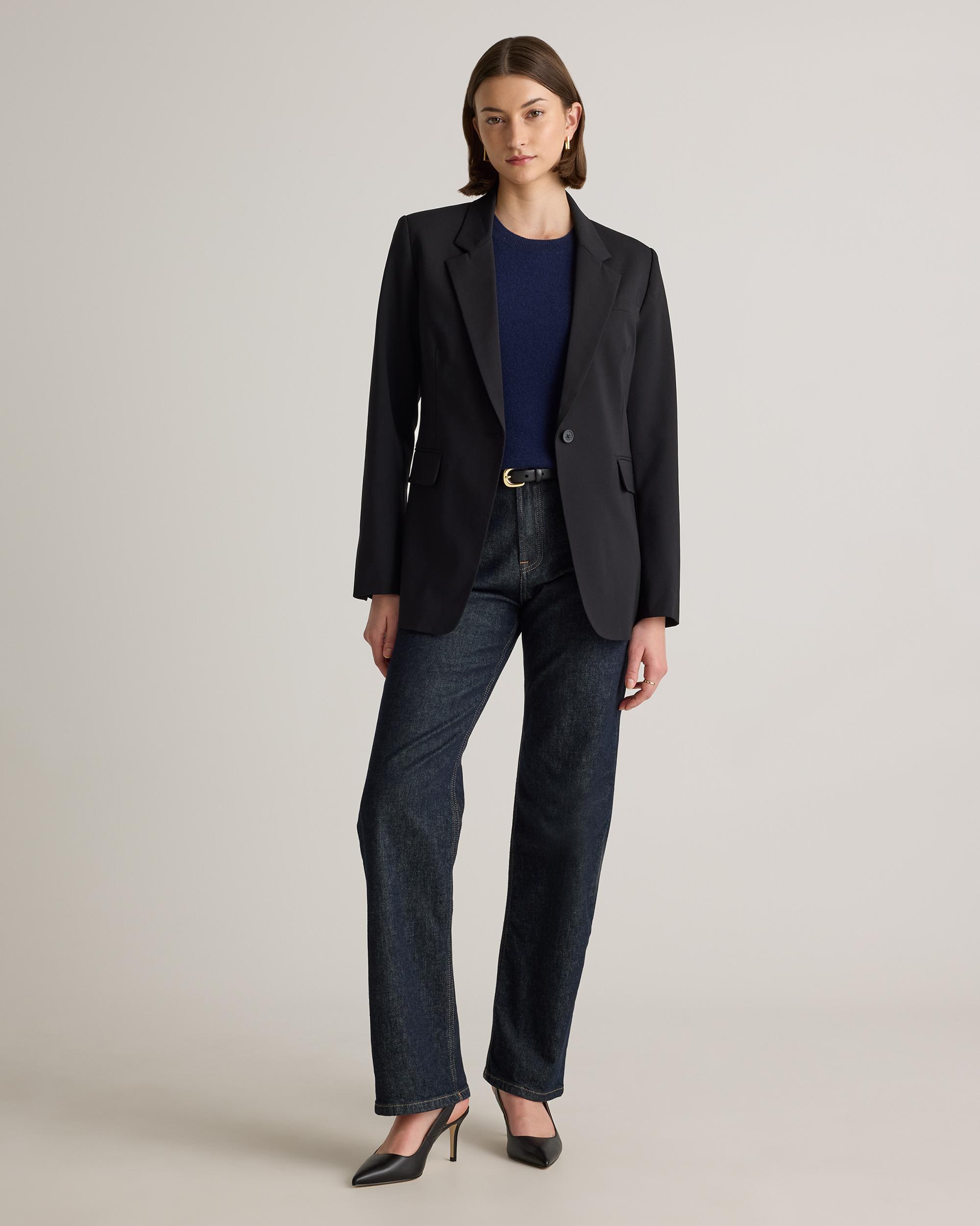 Quince | Women's Italian Wool Long Blazer Product Image