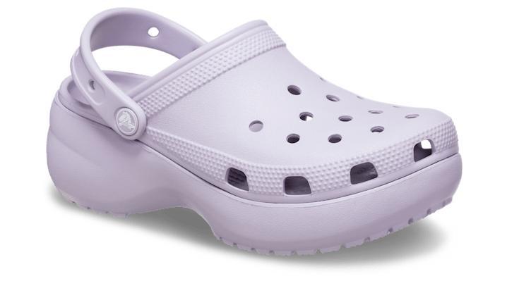 Crocs Classic Women's Platform Clogs, Size: 11, Black Product Image