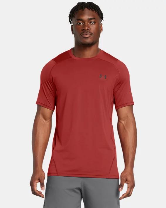 Men's HeatGear® Fitted Graphic Short Sleeve Product Image