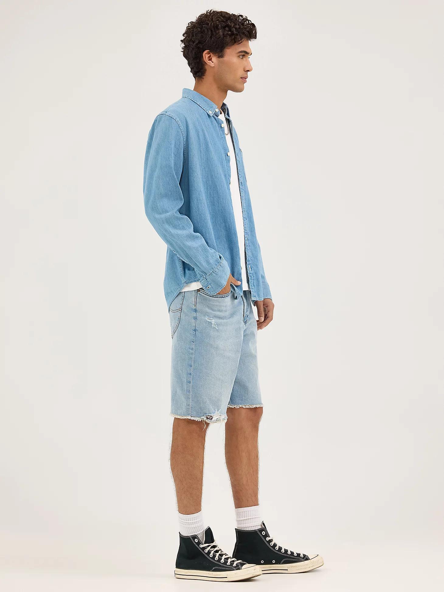 Men's Heritage Loose Fit Slouch Denim Short | Men's Shorts | Lee® Product Image