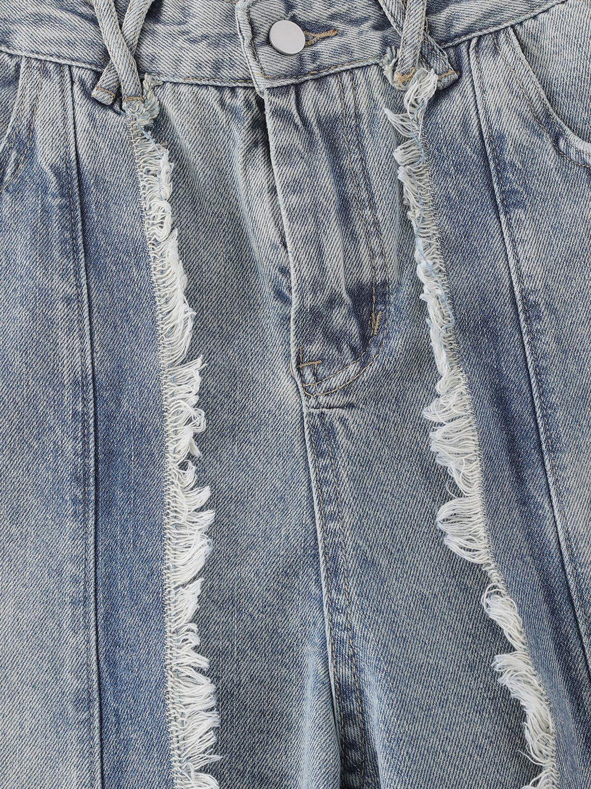 Aelfric Eden Fringe Baggy Jeans Product Image