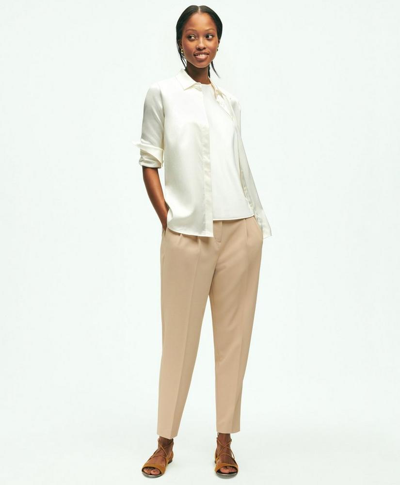 Stretch Silk Blouse Product Image