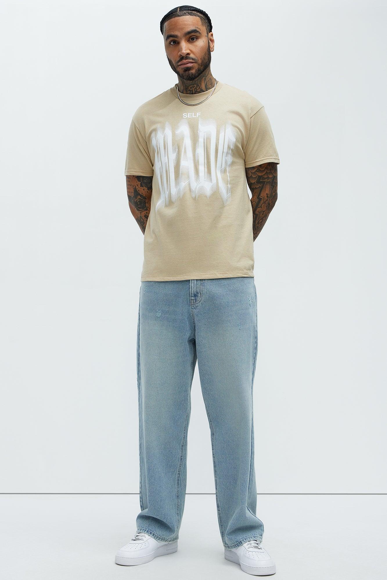 Self Made Me Short Sleeve Tee - Taupe Product Image