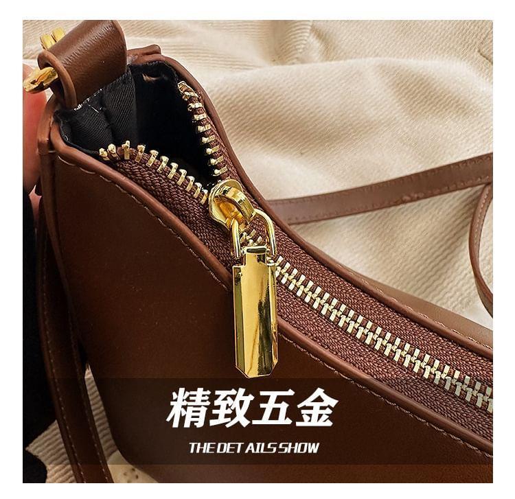 Faux Leather Shoulder Bag Product Image