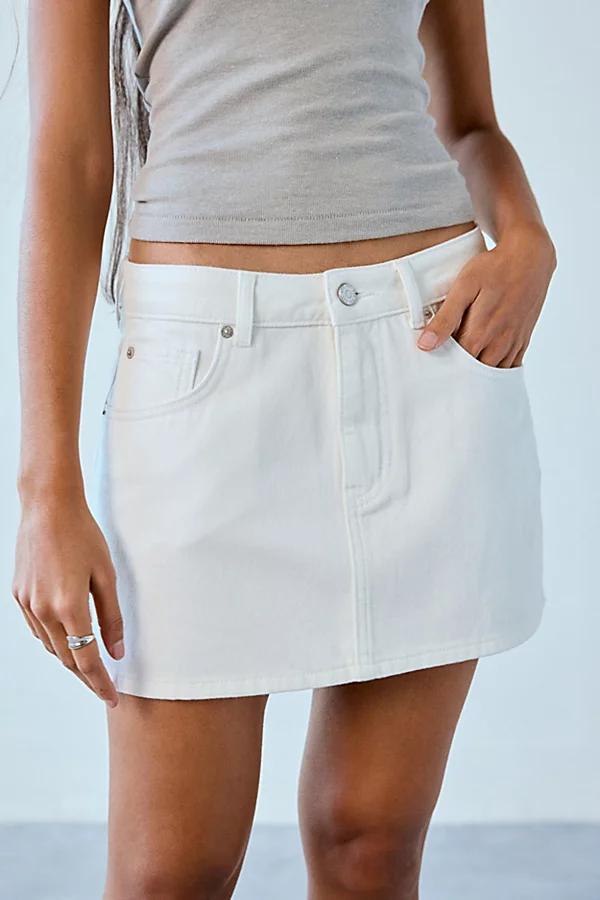 BDG Onna Denim Micro Skirt Womens at Urban Outfitters Product Image