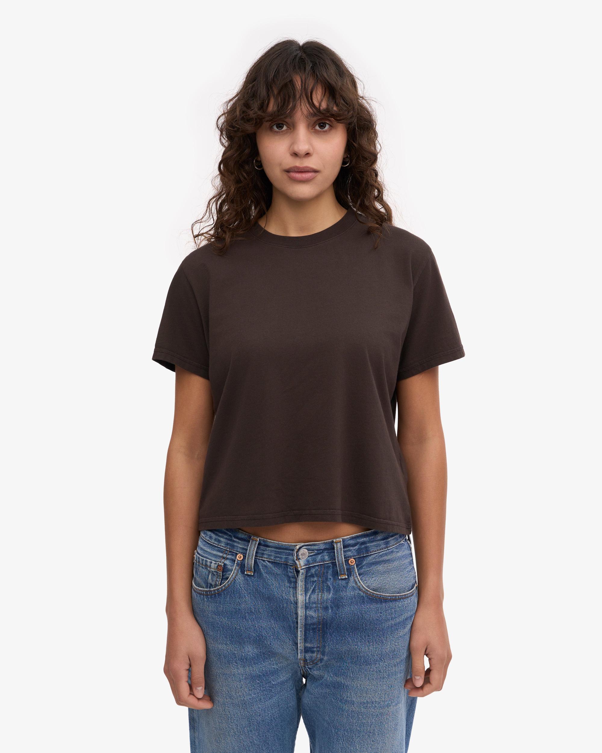 Type: CS2057/Organic Boxy Crop Tee/F Product Image