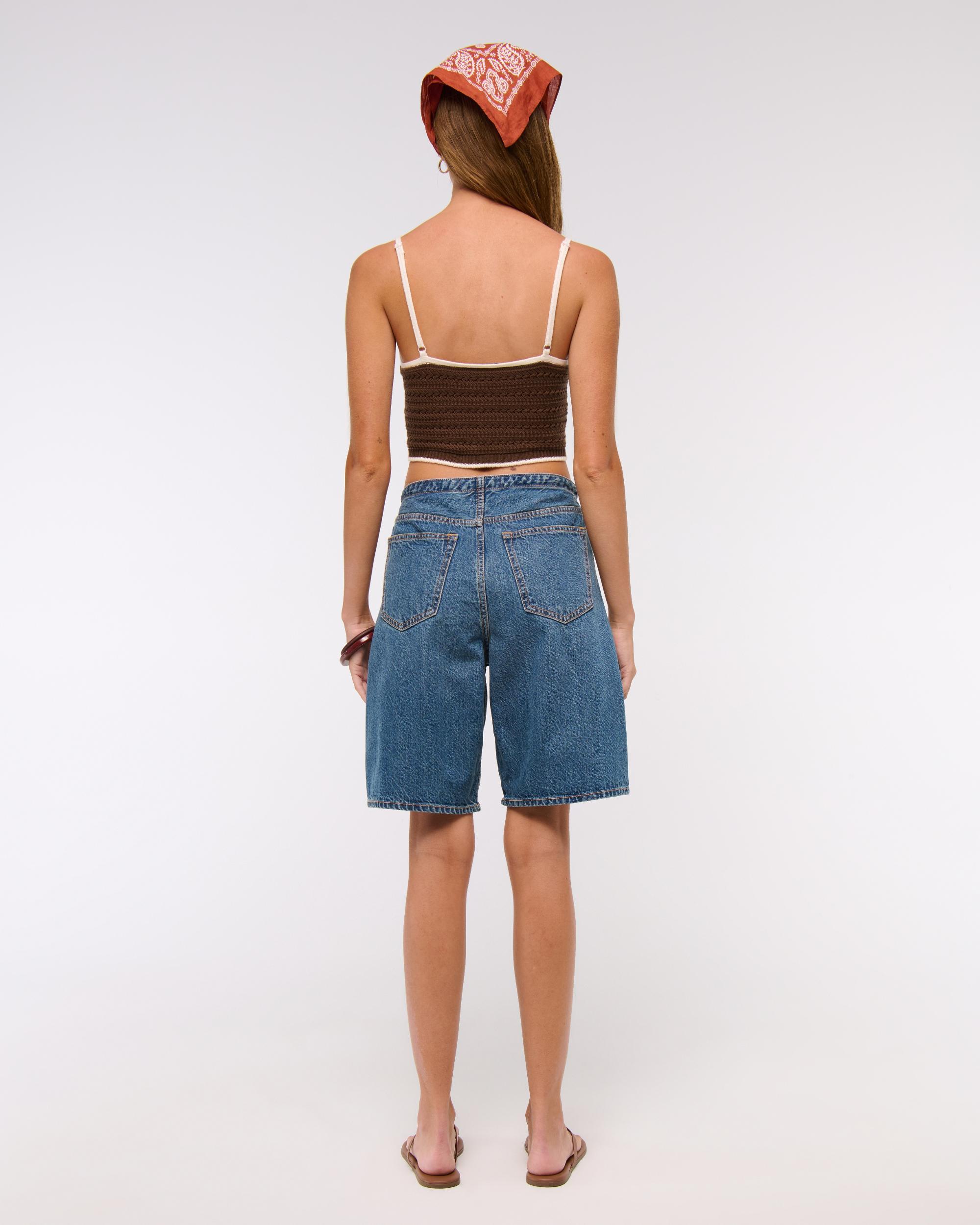 Crochet-Style Bra Top Product Image