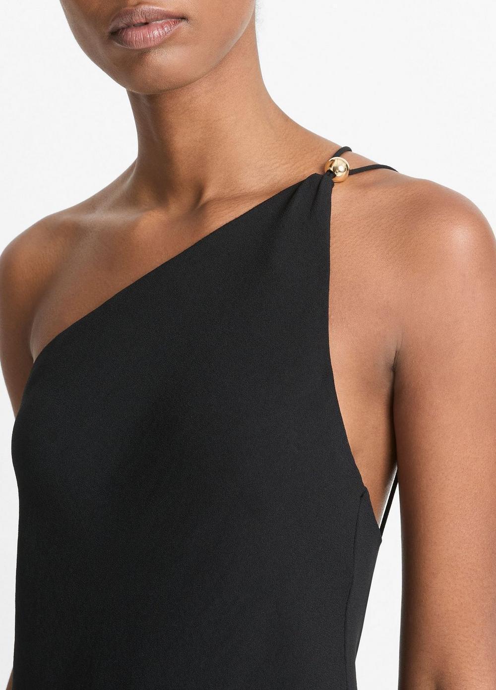 Sphere-Detail One-Shoulder Dress Product Image