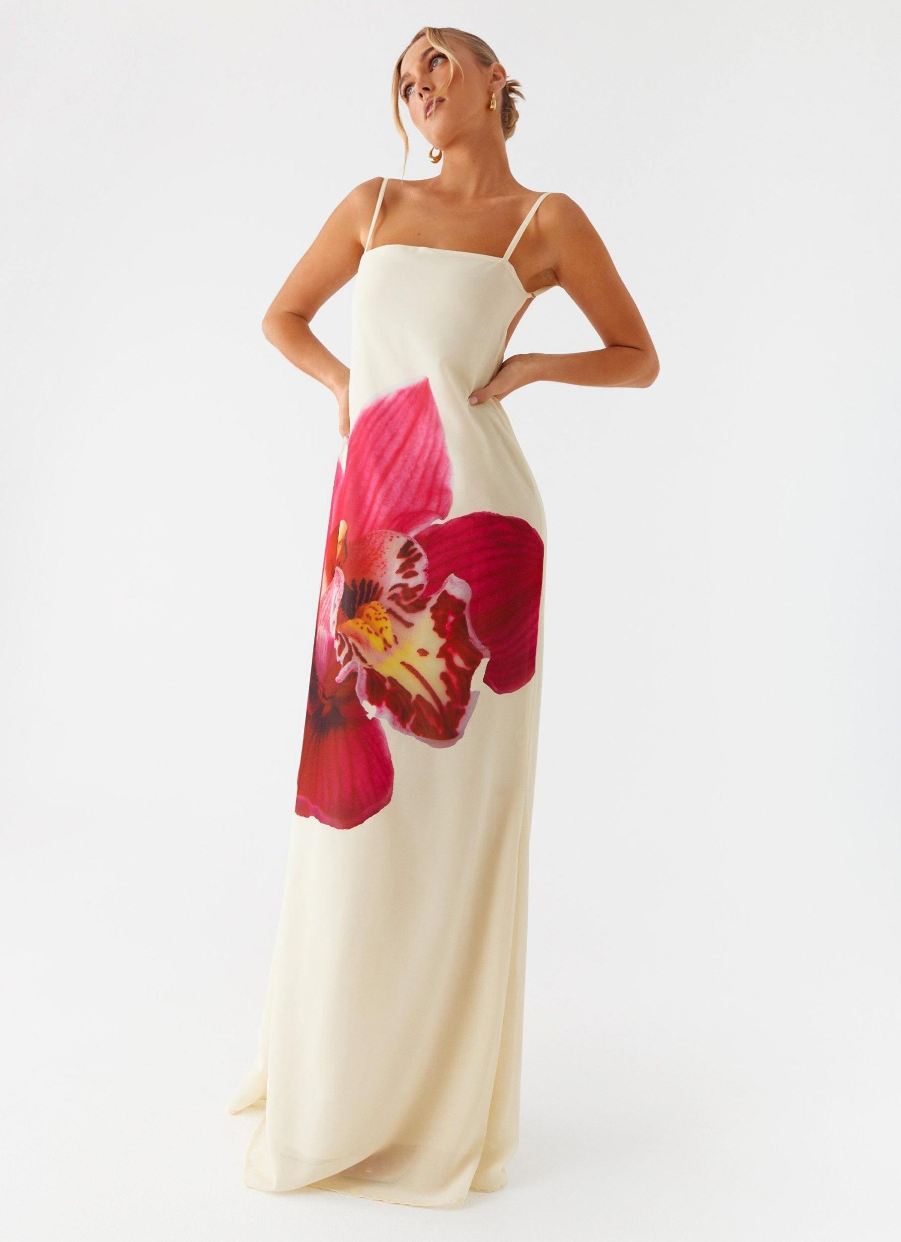Perfect Places Low Rise Sequin Maxi Skirt - Olive Product Image