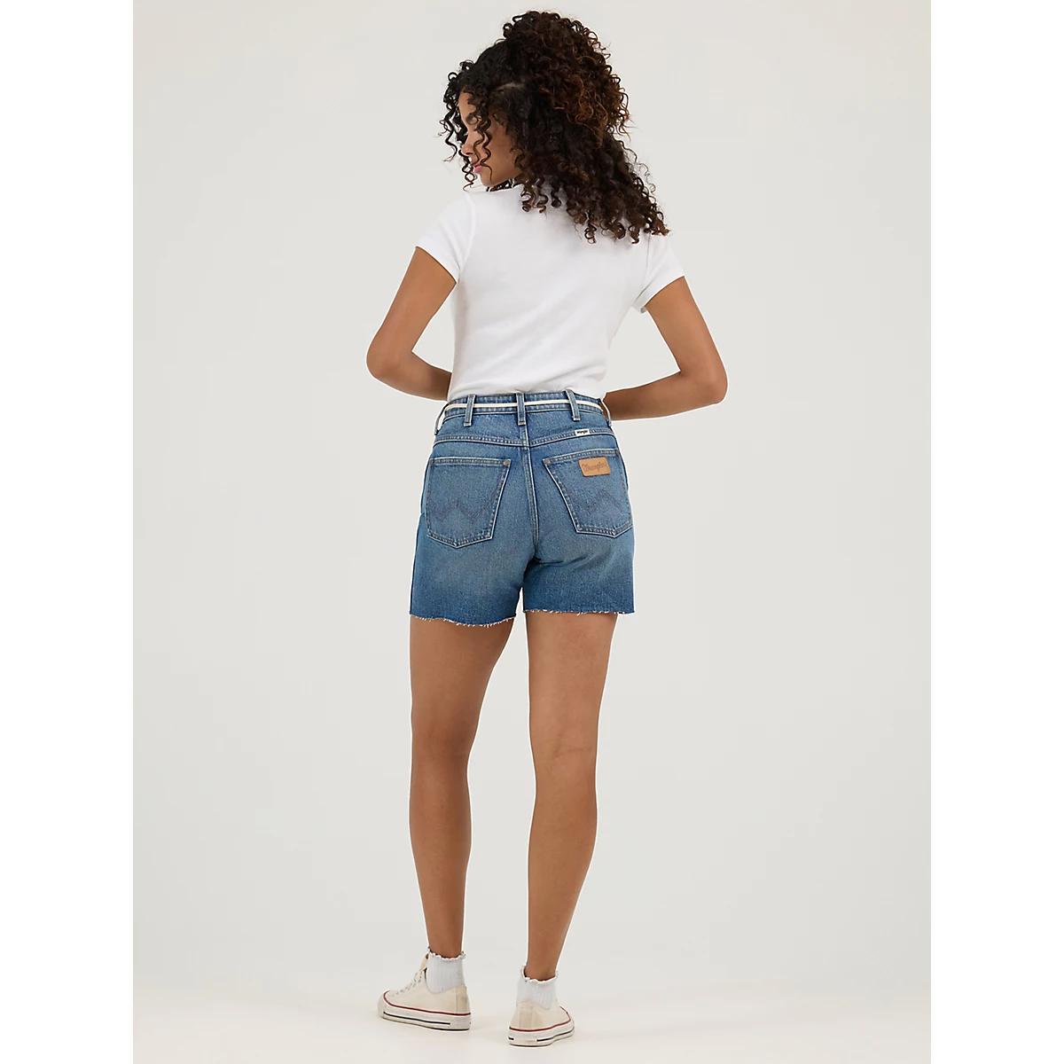 Women's High Rise Mid-Length Cowboy Short in Sierra Product Image