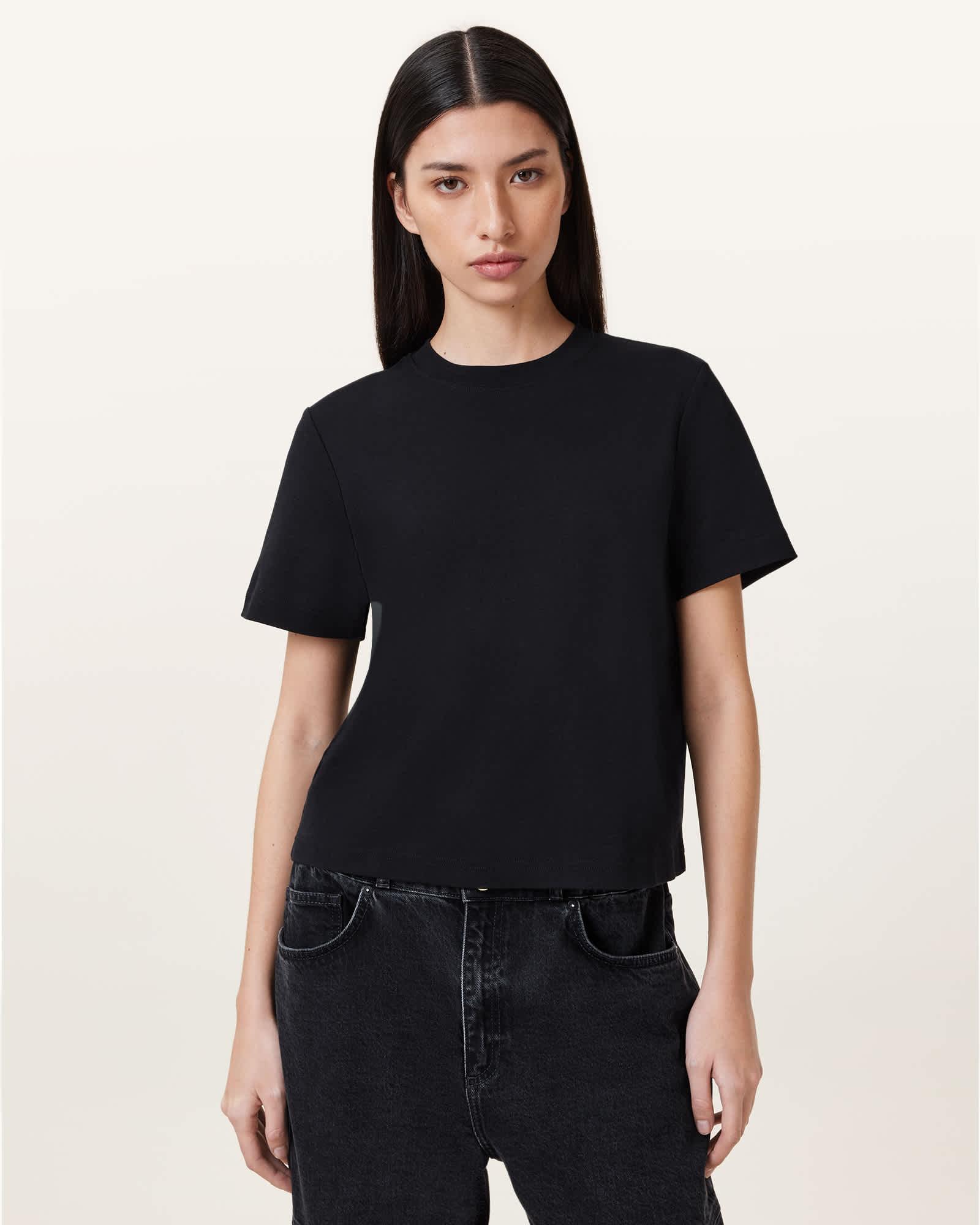 Lisa Boxy Crew Neck T-Shirt Product Image