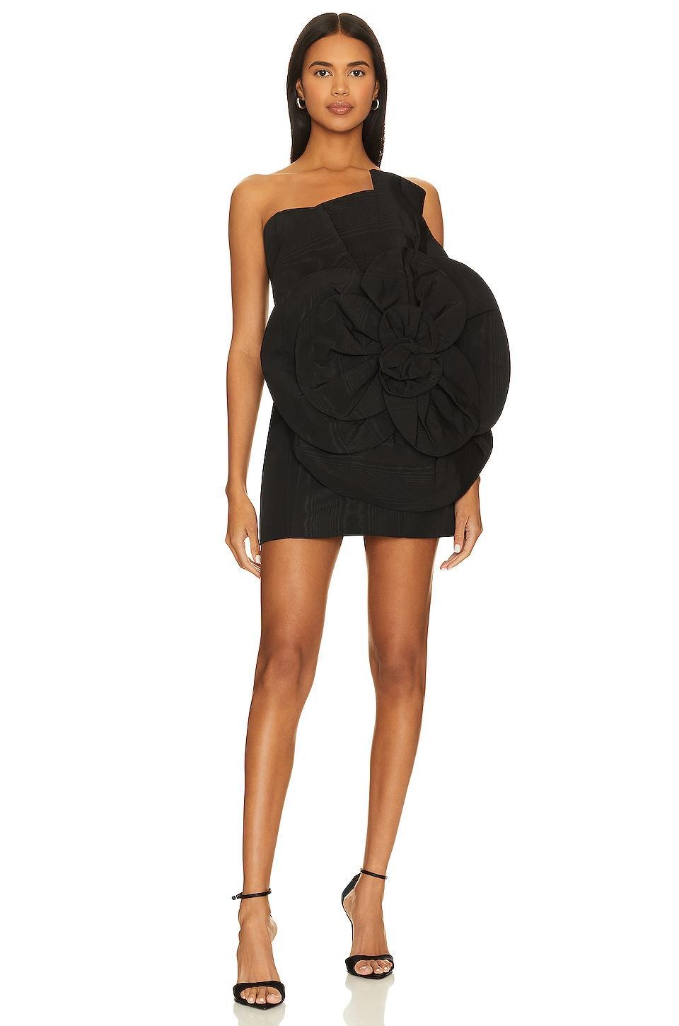 Bardot ruffle mini dress Product Image