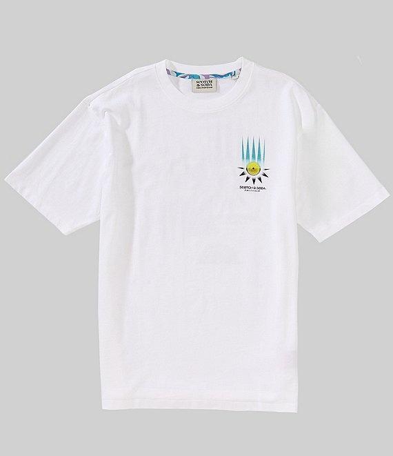 Scotch & Soda Relaxed Fit Graphic Print Short Sleeve T-Shirt Product Image