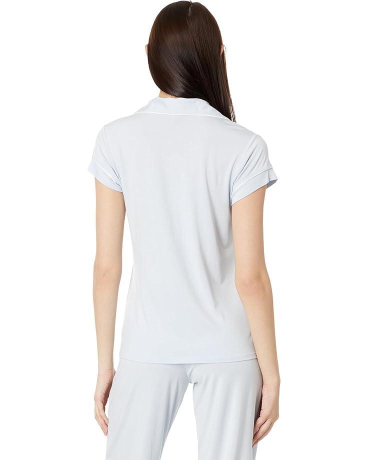 Gisele Printed Short Sleeve Crop Pajama Product Image