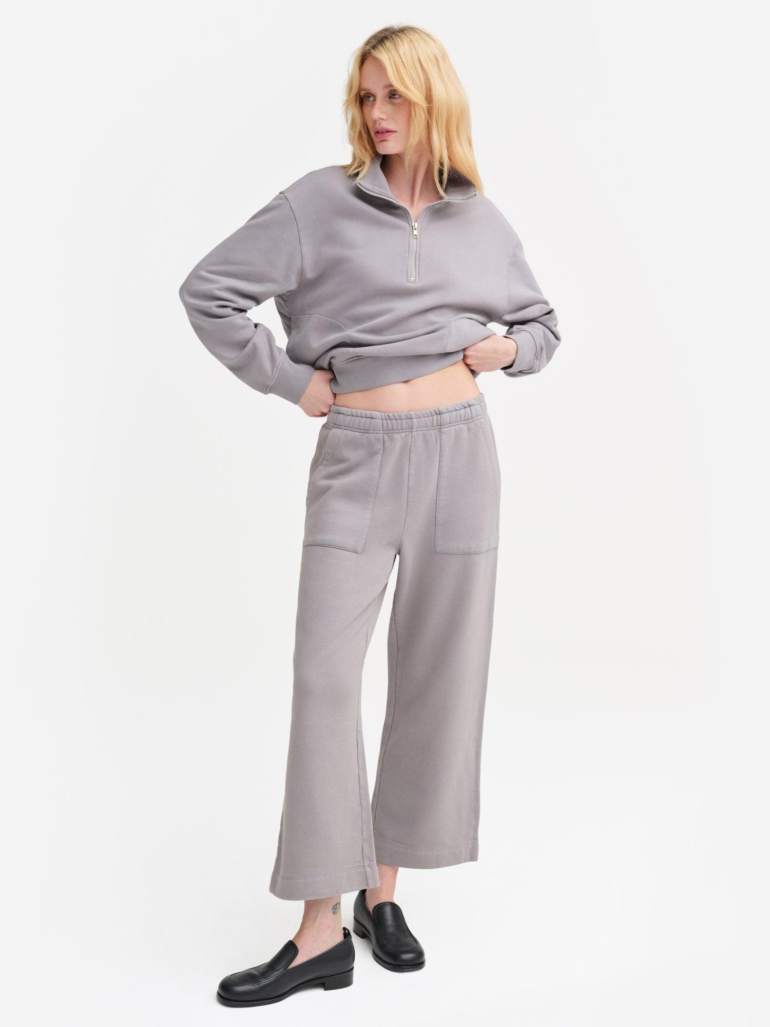 Organic Fleece Wide Leg Pant Female Product Image
