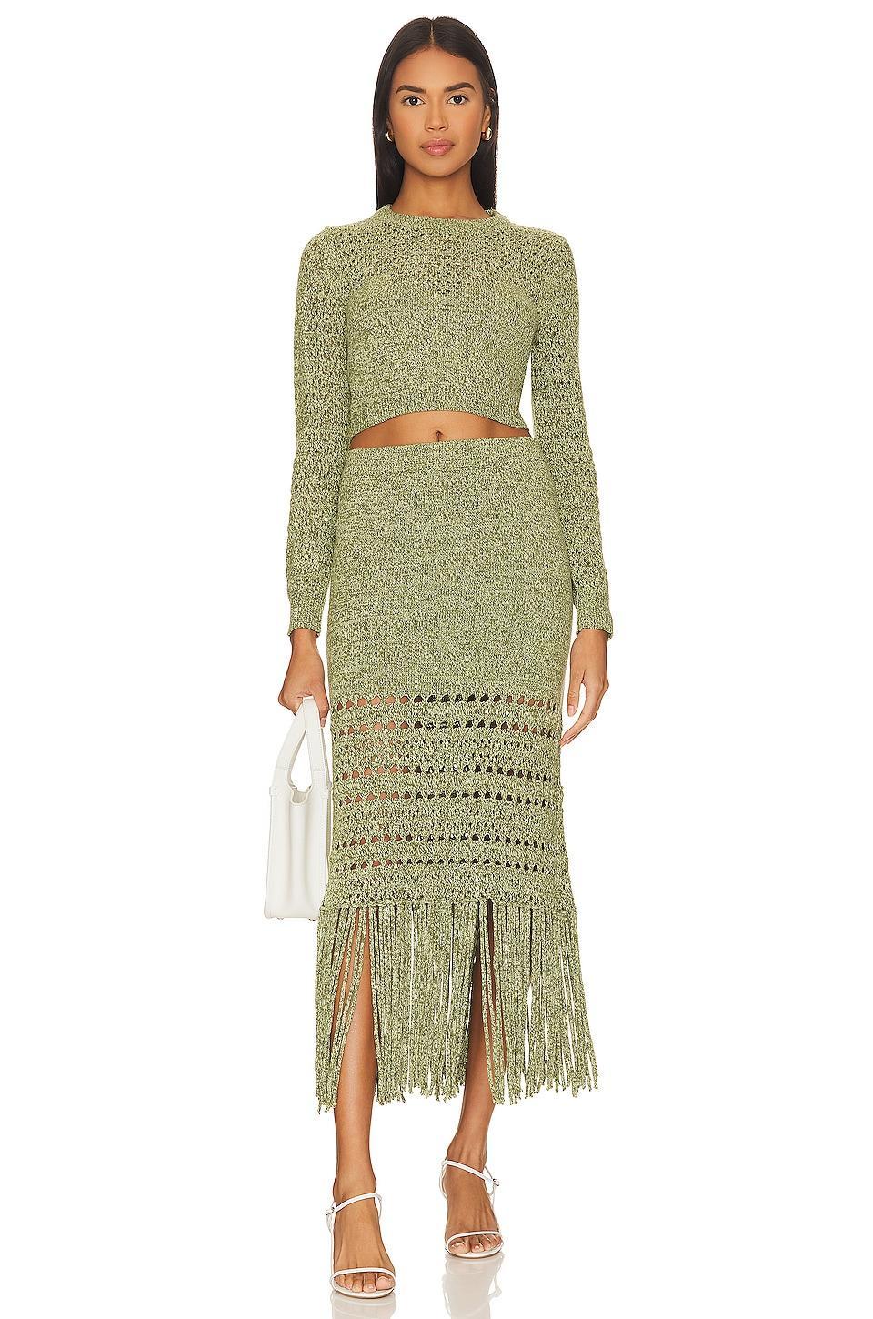 Jayla Knit Skirt Amanda Uprichard Product Image