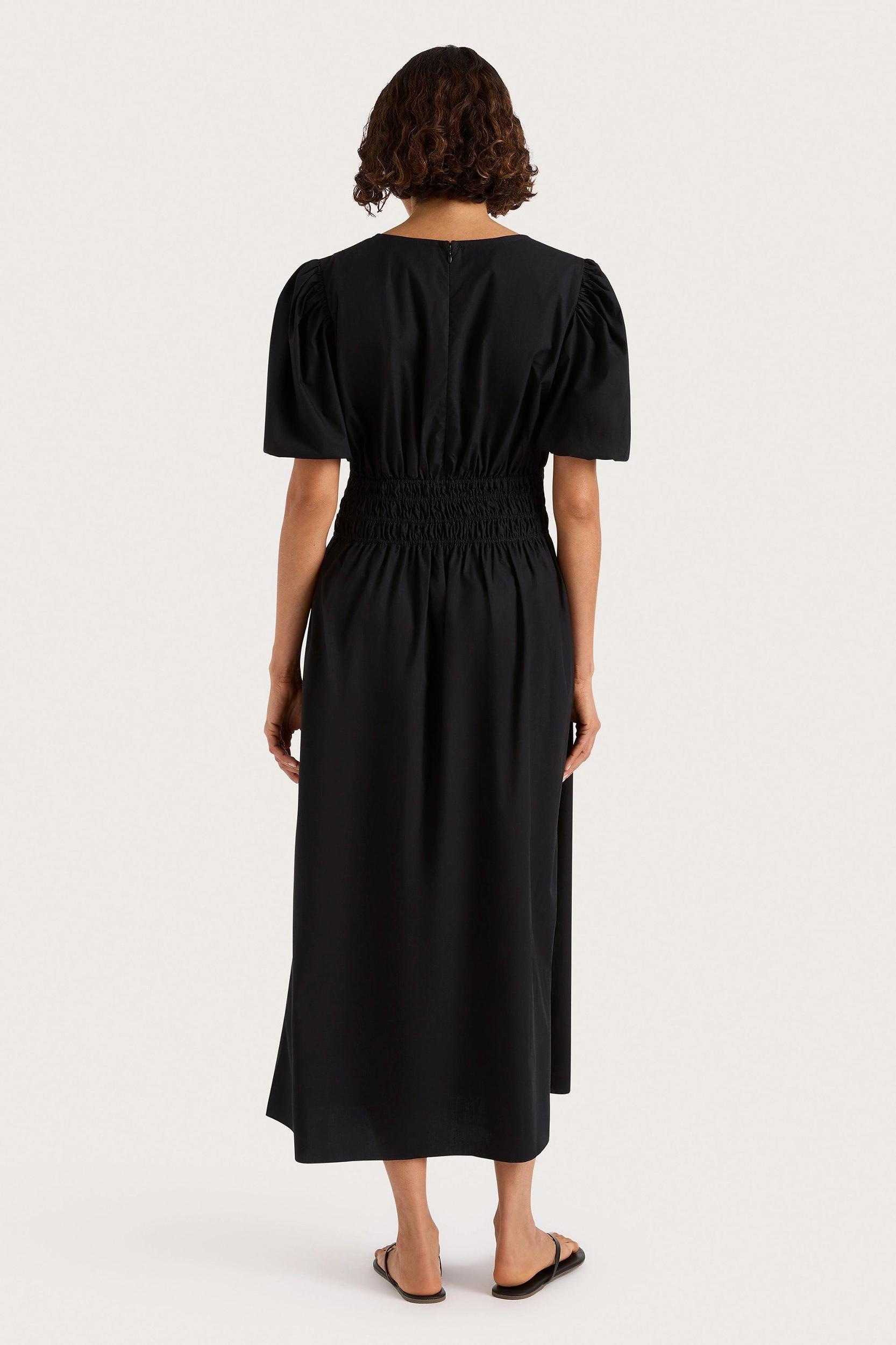 Grace Midi Dress Black Product Image