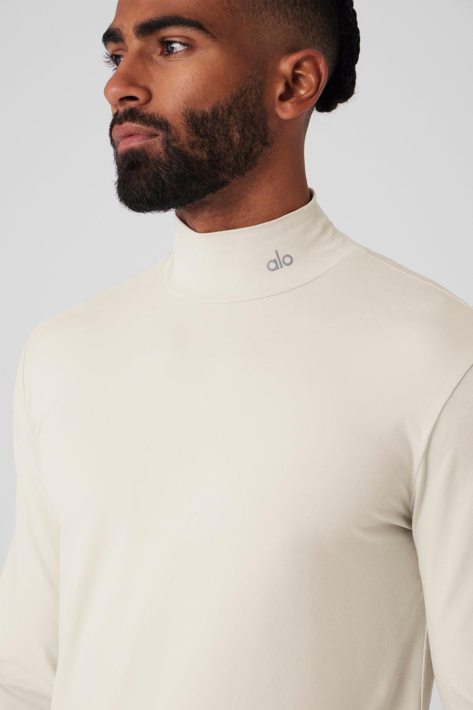 Conquer Reform Mock Neck Long Sleeve - Bone Male Product Image