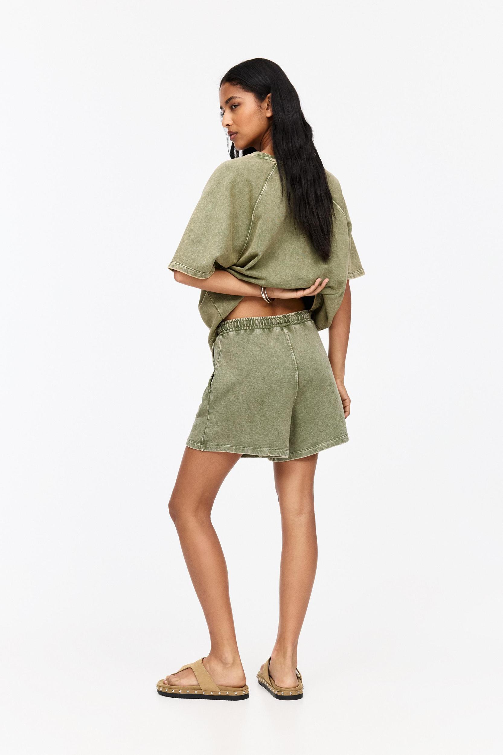 Tracksuit shorts with seam detail Product Image