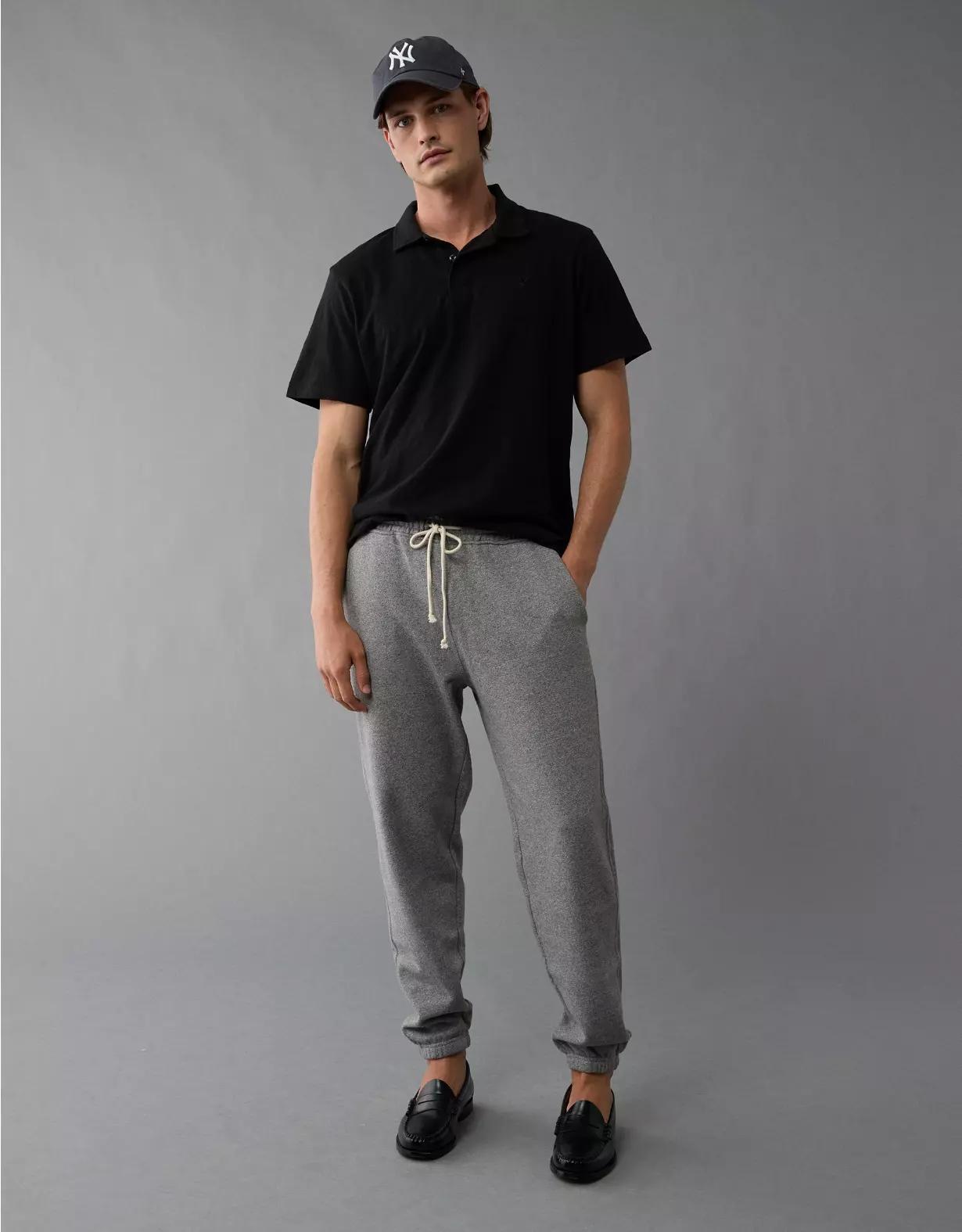 AE Slub Polo Shirt Product Image