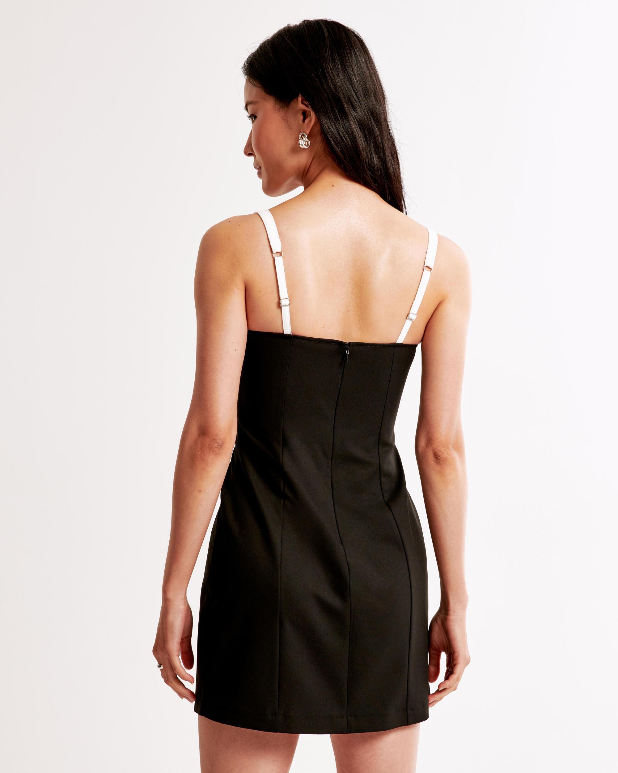 Contrast Sweetheart Corset Mini Dress Product Image