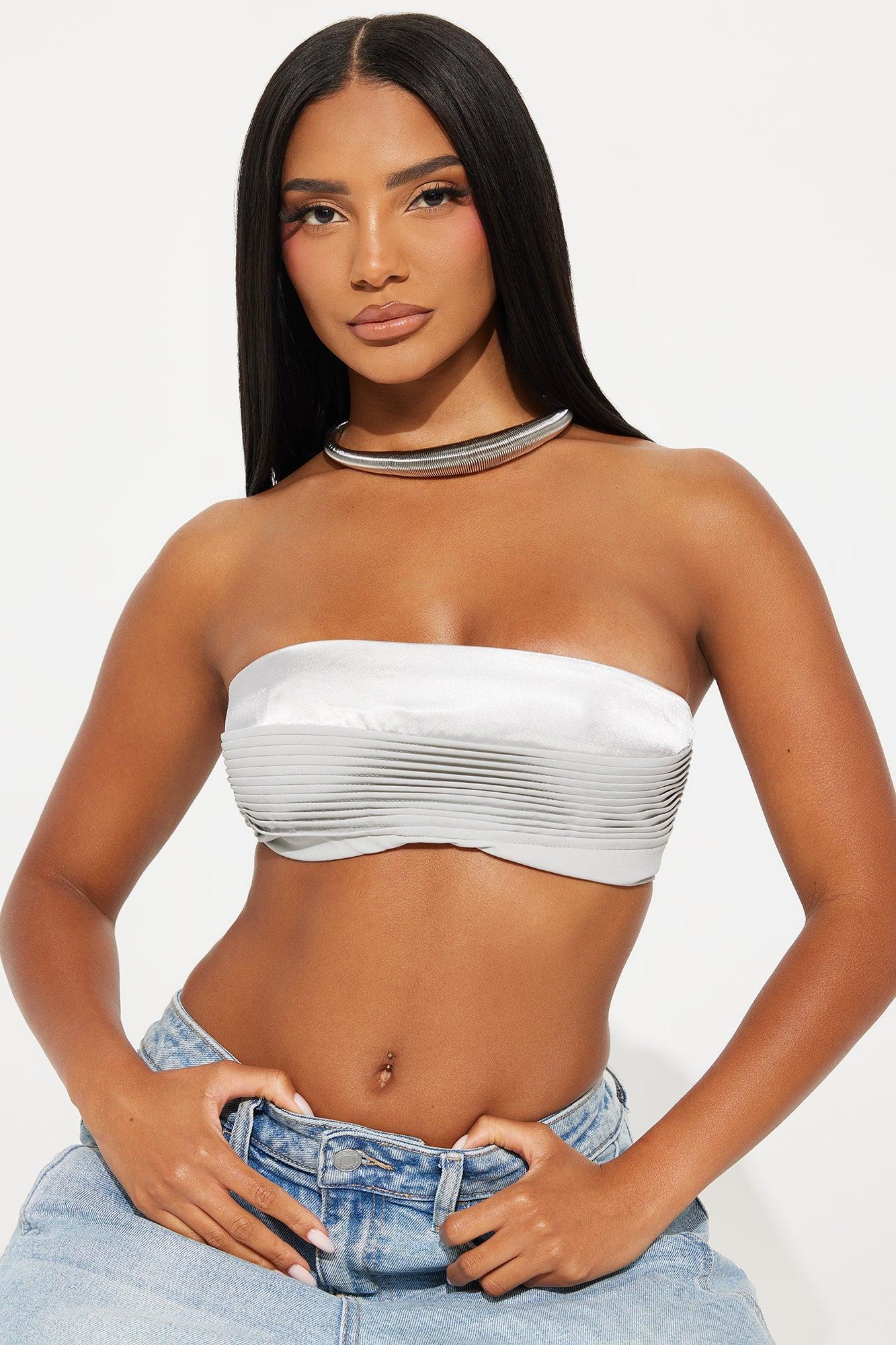 Solid Classy Choker Necklace - Silver Female Product Image