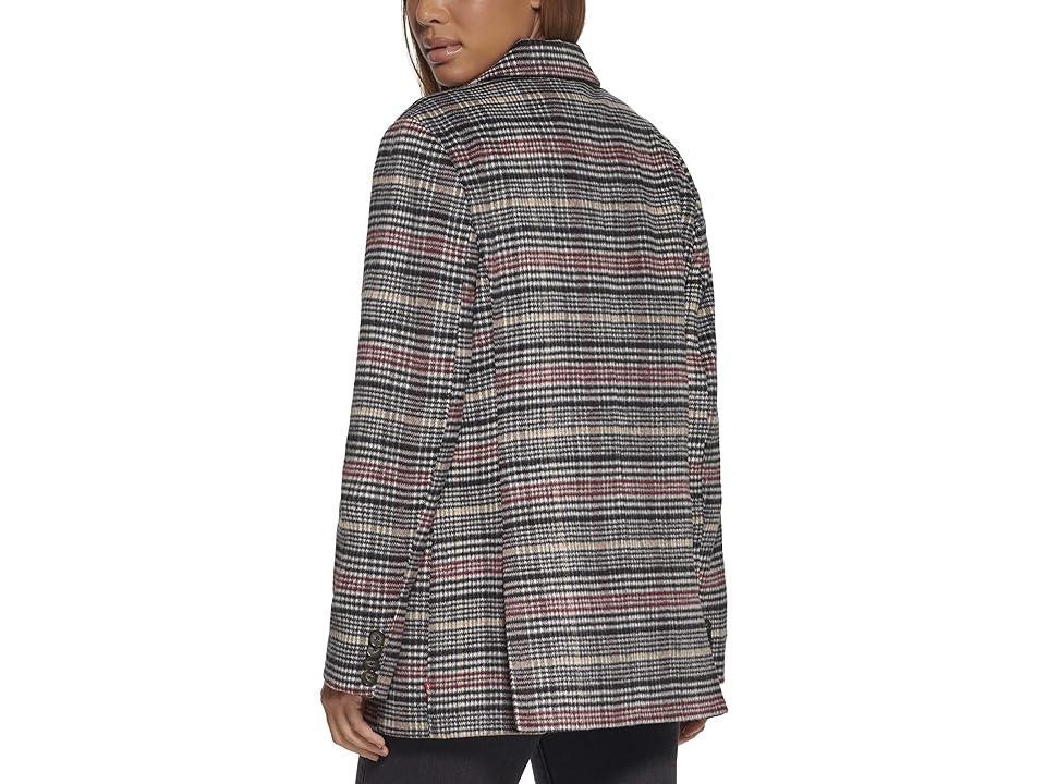 Women's Levi's® Relaxed Shacket Blazer, Size: Large, Red Houndsto Product Image