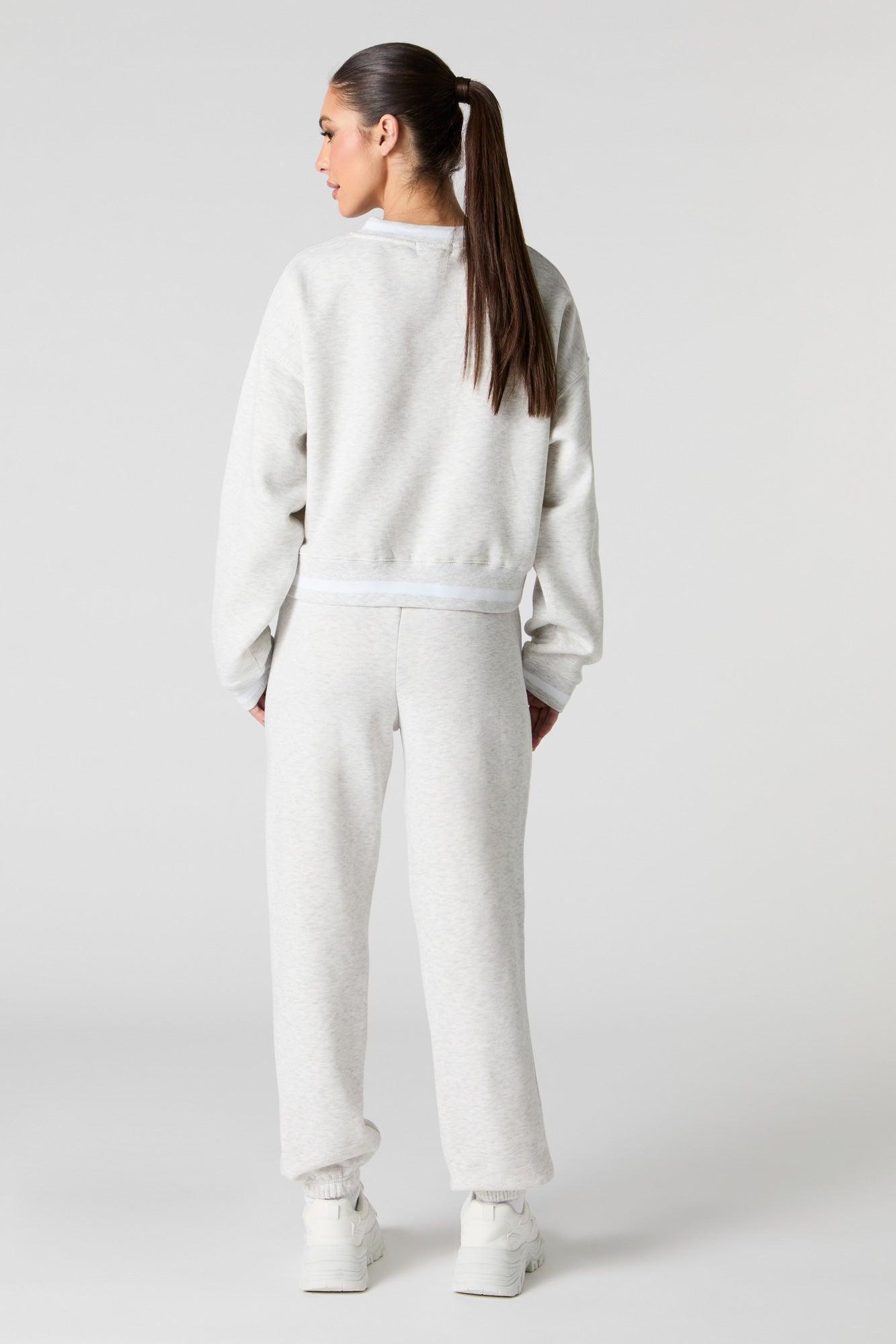 Chenille Embroidered Destination Jogger Female Product Image