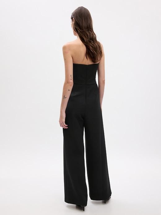 Strapless Wide-Leg Jumpsuit Product Image