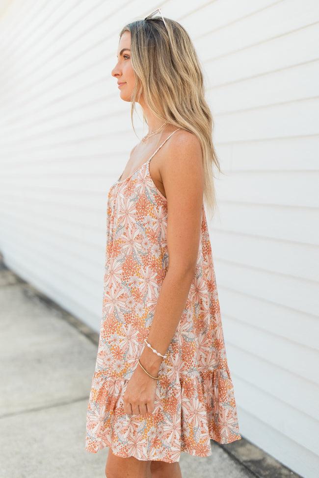 Life's Better With You Multi Print Mini Dress FINAL SALE Product Image