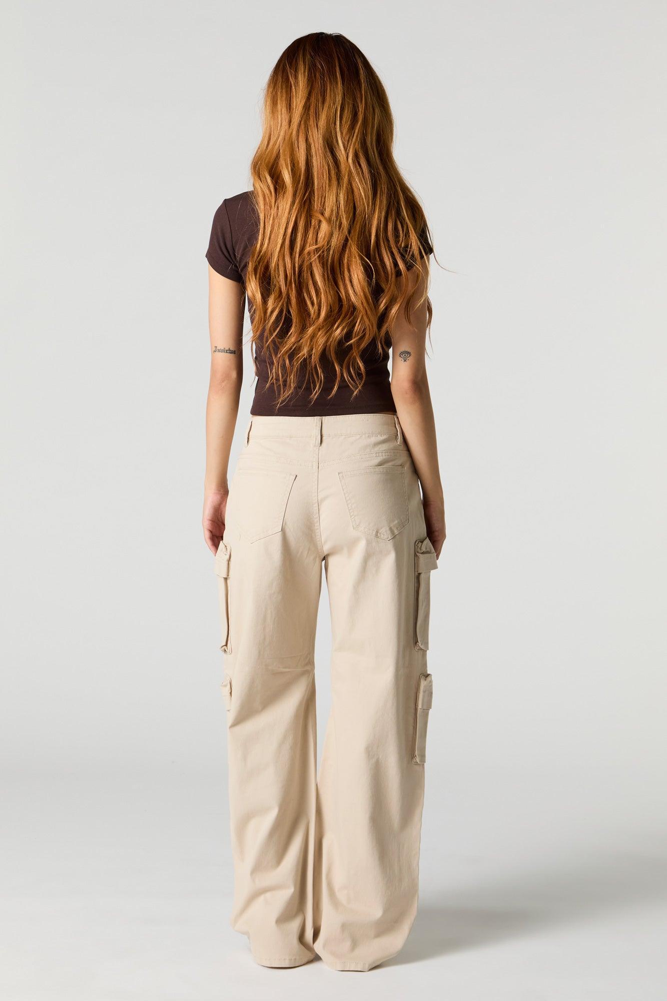 Multi Pocket Straight Leg Cargo Pant Female Product Image