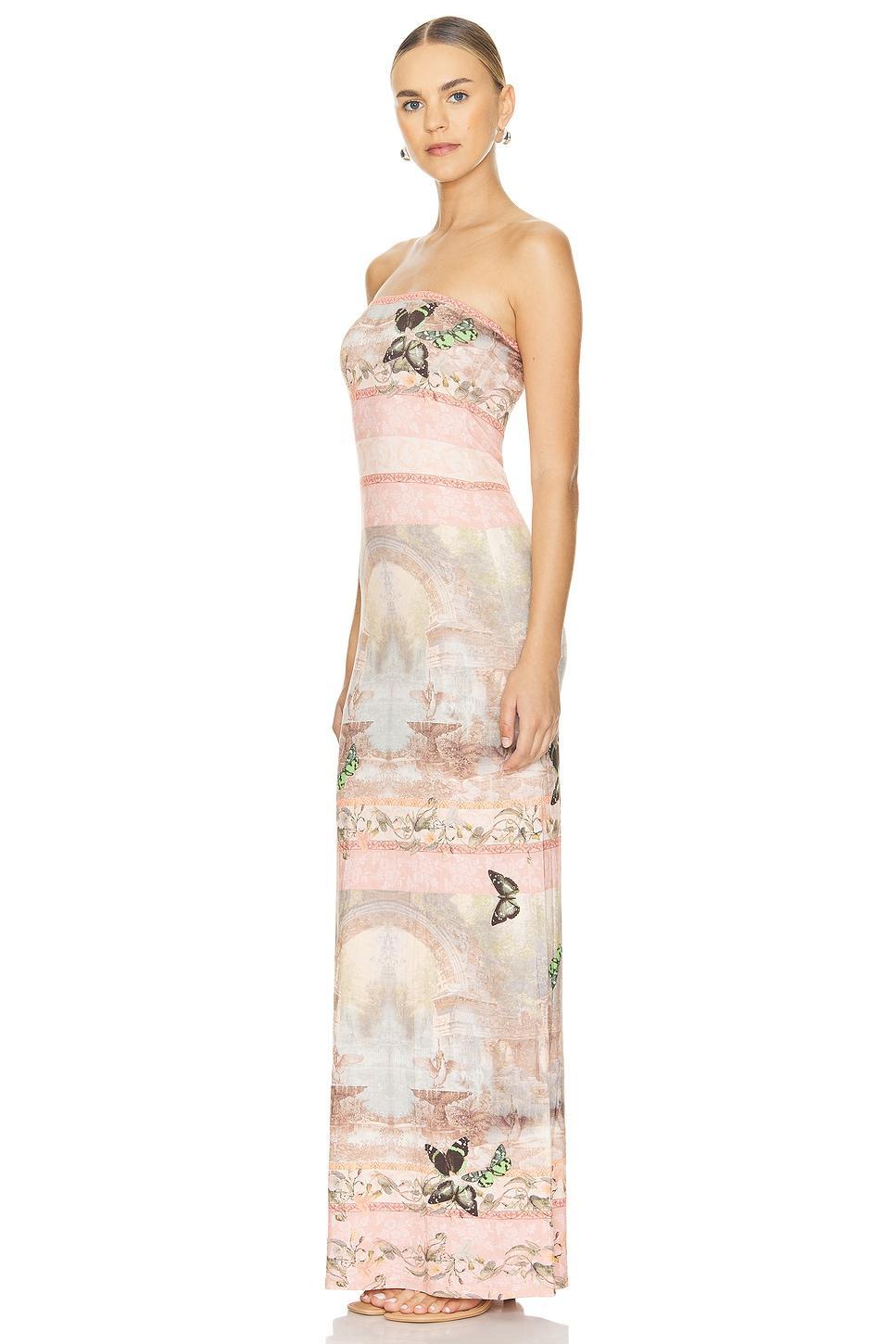 Delora Strapless Maxi Dress Alice + Olivia Product Image