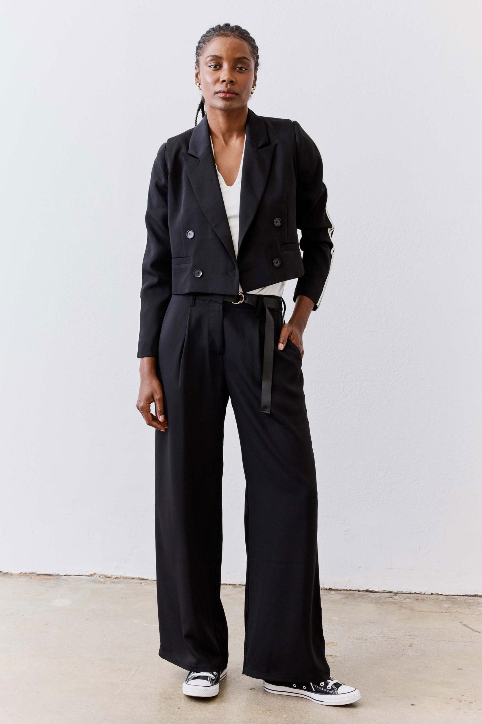 The Editor Wide Leg Trousers Product Image