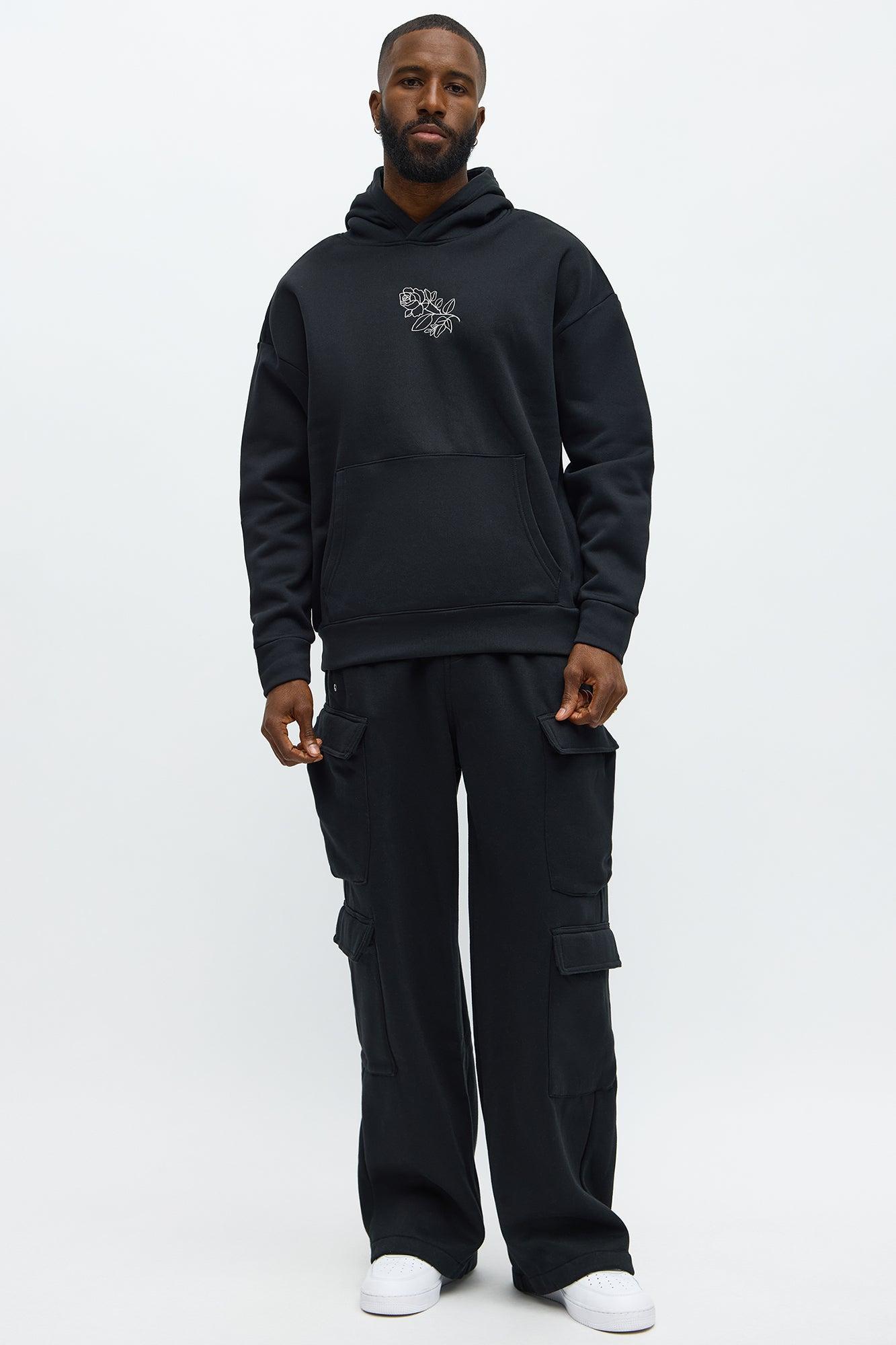 Rose Thorns Hoodie - Black Product Image