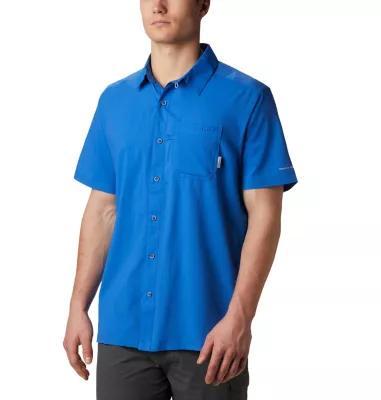 Mens Columbia PFG UPF 50 Slack Tide Omni-Wick Button-Down Camp Shirt Product Image