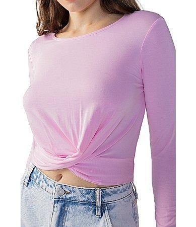 Sanctuary Keep It Sleek Knit Top Women's Clothing Product Image