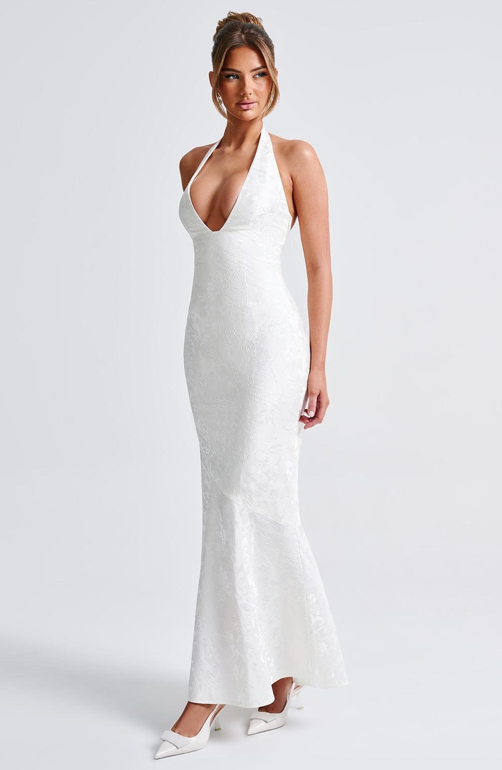 Josephine Maxi Dress - Ivory Product Image