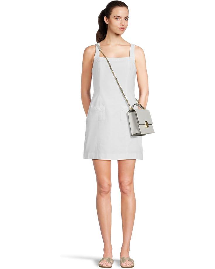Tribeca Pebbled Leather Mini Flap Chain Crossbody Product Image