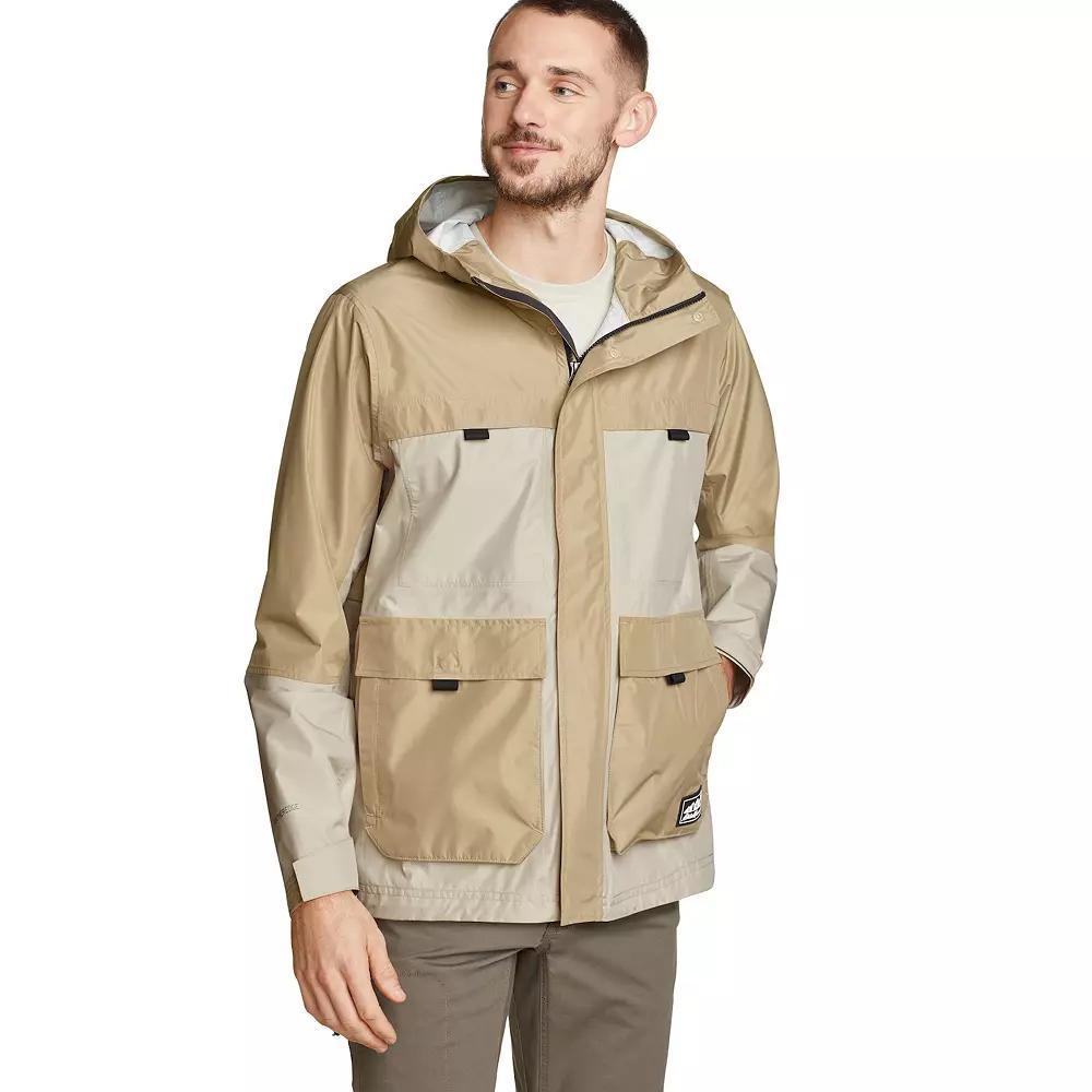 Big & Tall Eddie Bauer Rainpac Jacket, Mens Light Green Product Image