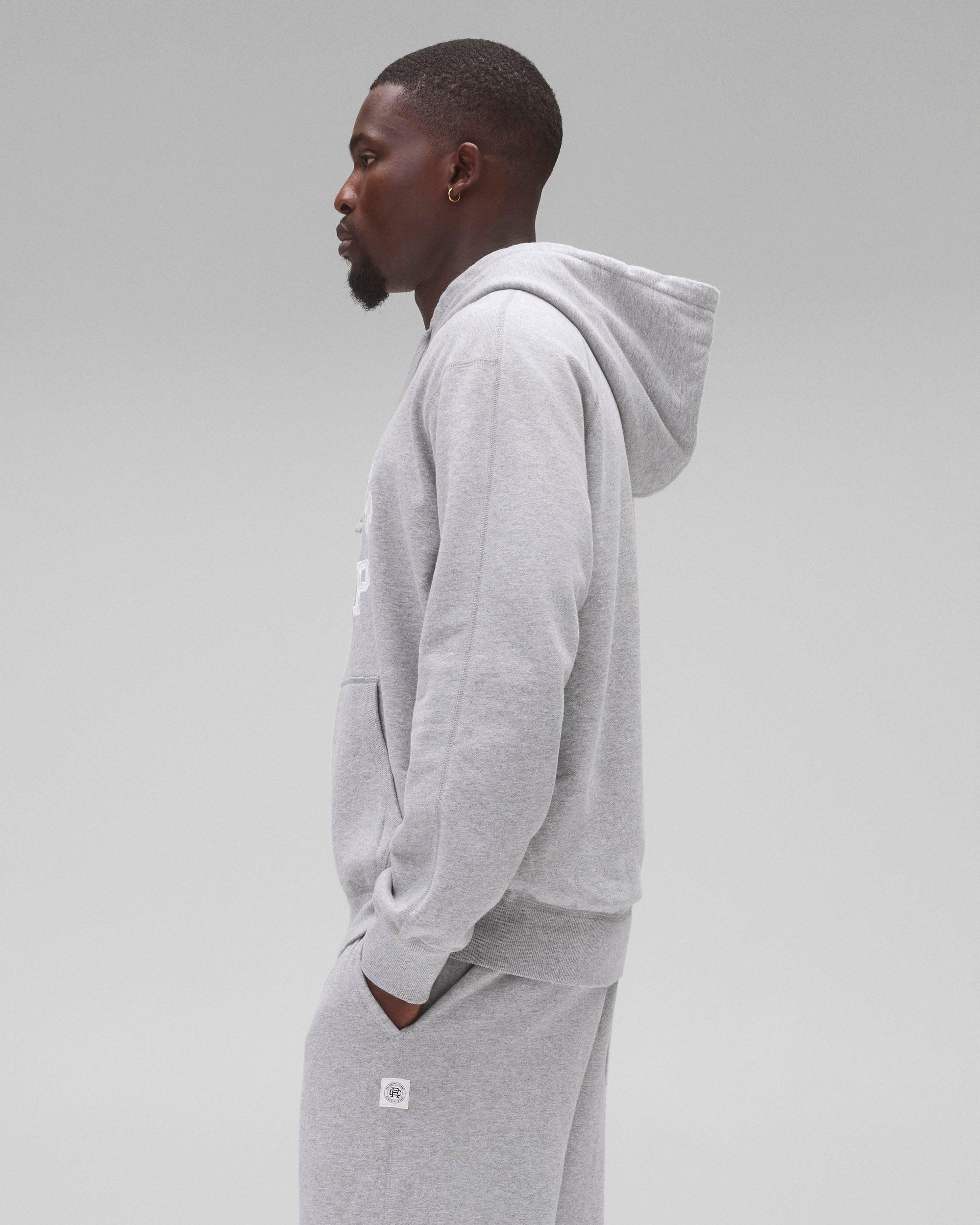 Midweight Terry Arch Logo Standard Hoodie Male Product Image